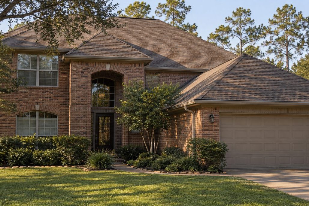 Residential roofing in Pinehurst, Texas